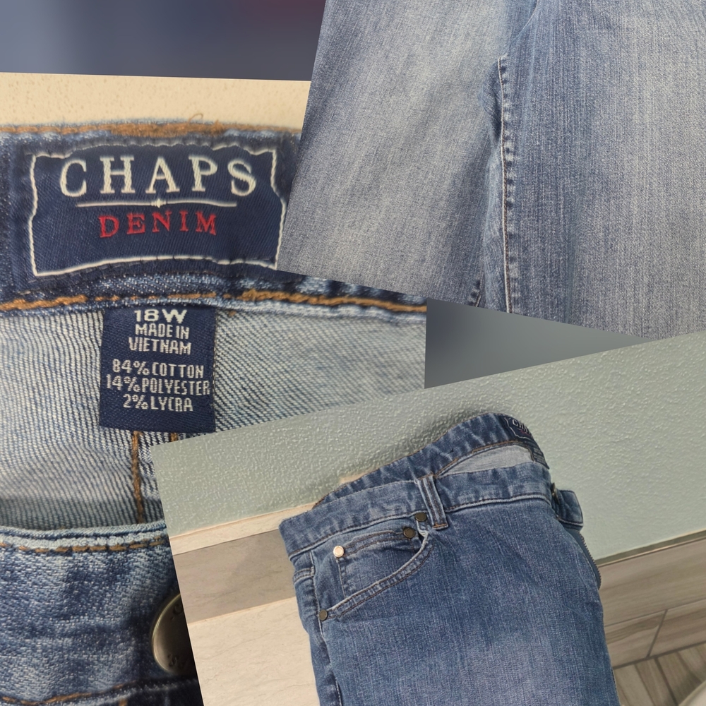 Chaps Men's Blue Denim Jeans